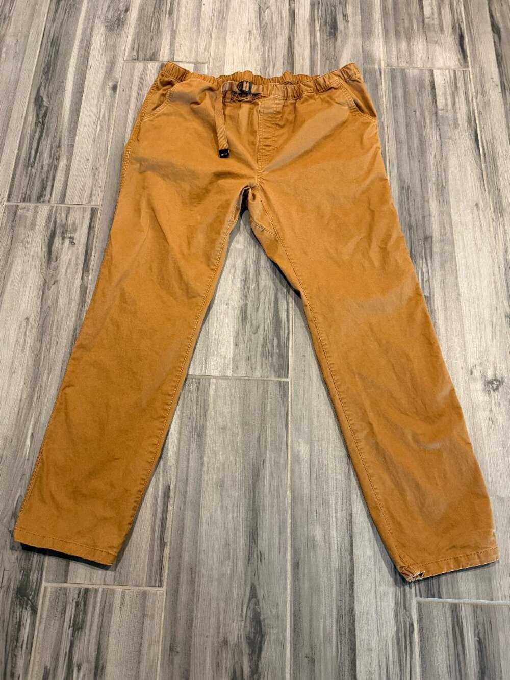 prAna High Rock Pants Men's XXL Brown Organic Cotton Hiking Travel